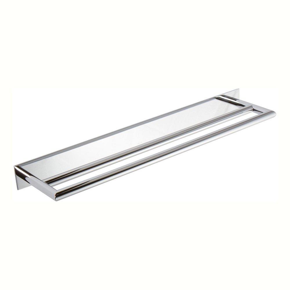 Ginger Polished Chrome 24 in. Double Towel Bar 