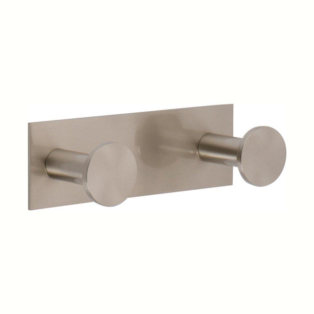 Ginger Satin Nickel 2 Robe Hook 