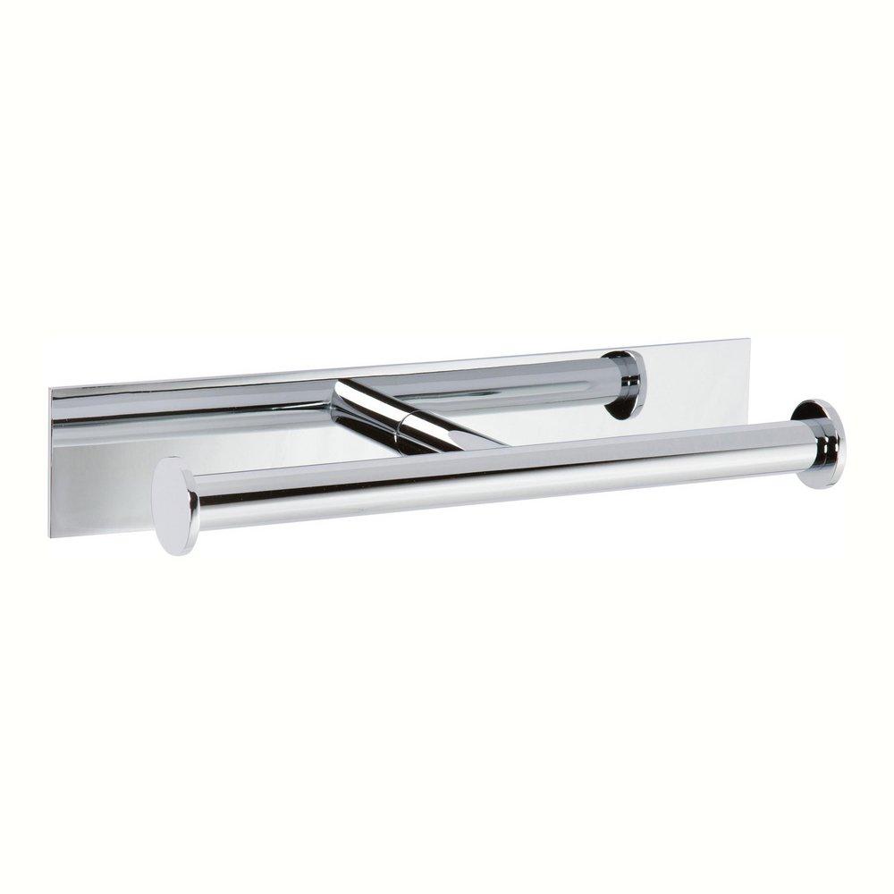 Ginger Polished Chrome Double Post Toilet Paper Holder 