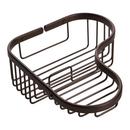 16 in. Large Combination Corner Basket in Oil Rubbed Bronze