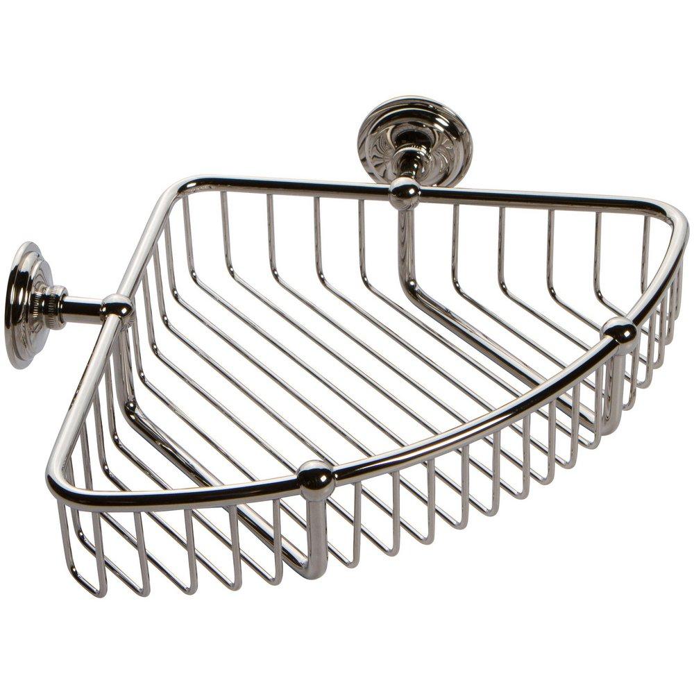 Polished Nickel 9 *LONTER CRNR Basket Polished Nickel 