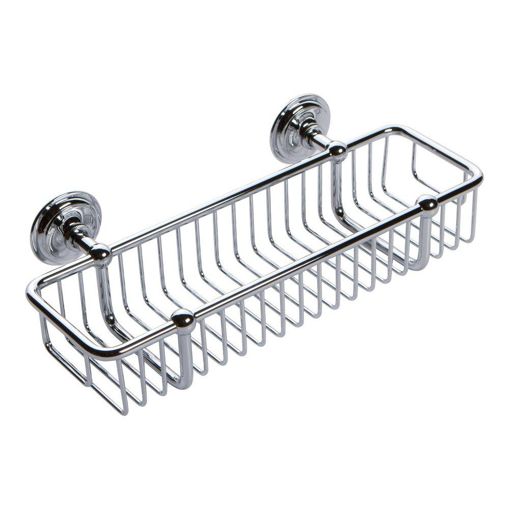 Ginger Polished Chrome Toiletry Basket 