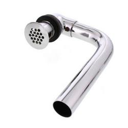 Offset Wheelchair Drain in Polished Chrome