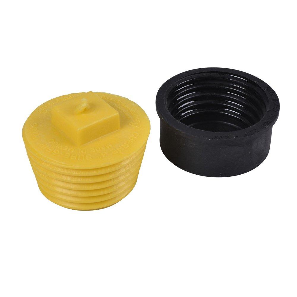 Cherne Yellow Locking Plug 