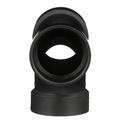 Black ABS DWV Double 90&deg; Elbow 