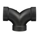Black ABS DWV Double 90&deg; Elbow 