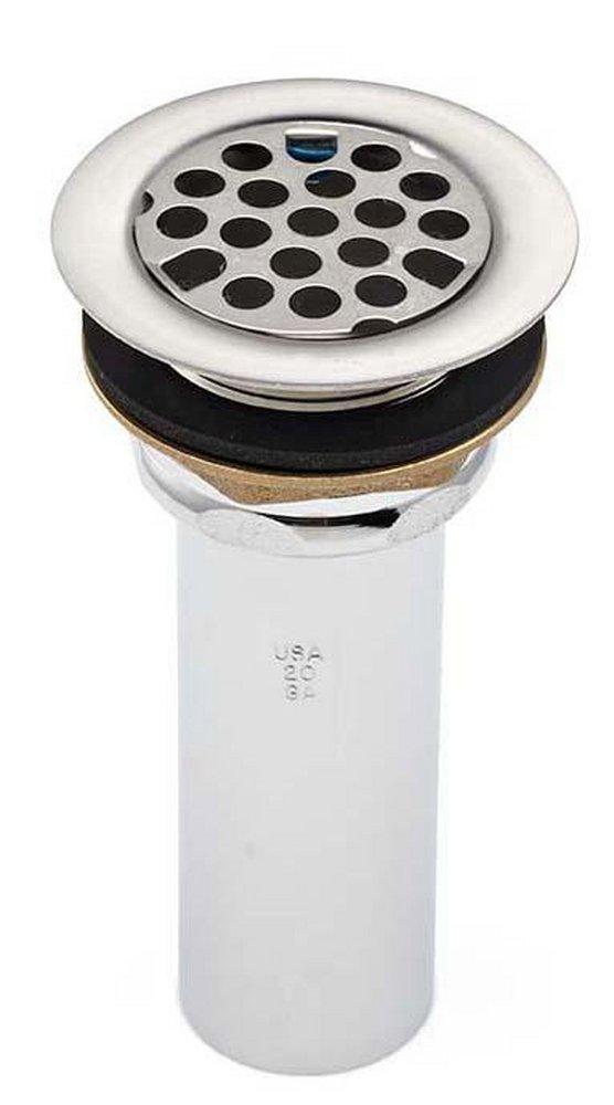 McGuire Manufacturing Chrome Plated Strainer with 1-1/2 x 4 in. Tailpiece 