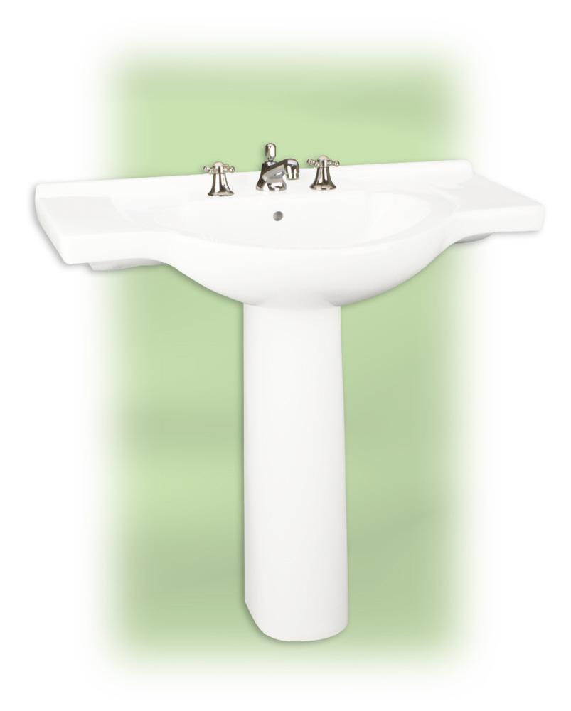 St. Thomas Creations White 8 Lavatory *PALER 8 Lavatory White 