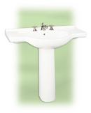 St. Thomas Creations White 8 Lavatory *PALER 8 Lavatory White 