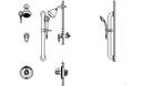 Delta Faucet Polished Chrome Single Handle Single Function Shower Faucet 