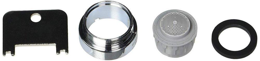 Delta Faucet Chrome 1.5 gpm Male Vandal-Resistant Aerator 