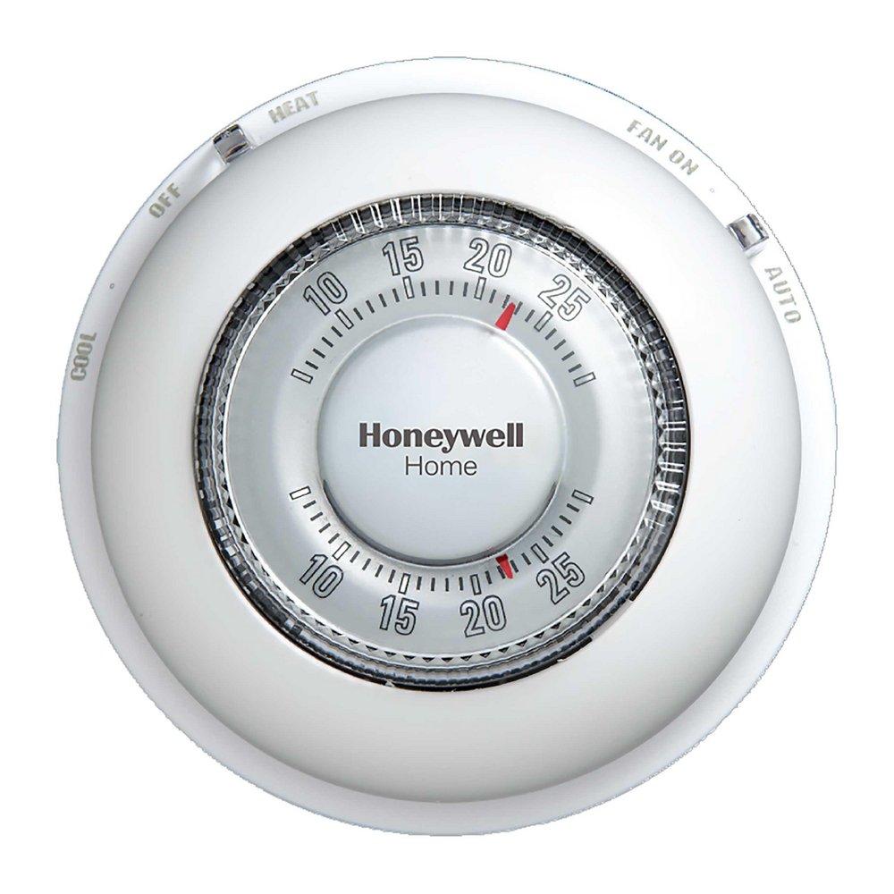 Honeywell Home Premier White&reg; 1H/1C Non-programmable Thermostat 