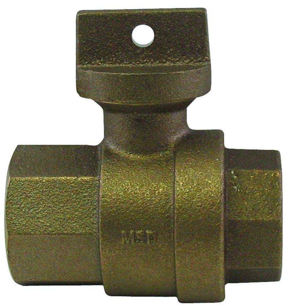 A.Y. McDonald FNPT Brass Ball Curb Valve 