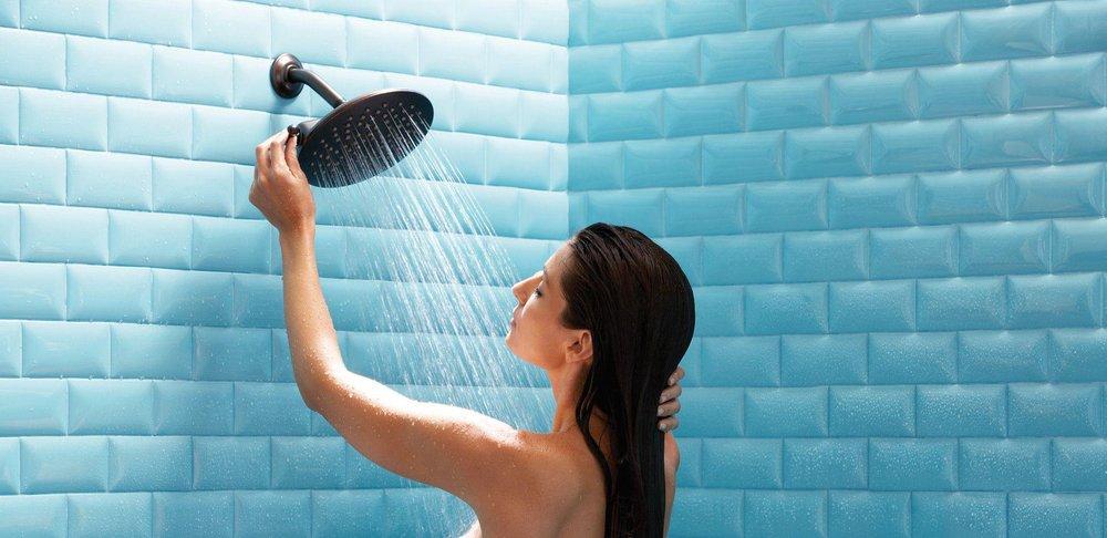 Moen Oil Rubbed Bronze Dual Function Full Spray and Concentrated Showerhead 