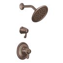Two Handle Single Function Shower Faucet in Oil Rubbed Bronze (Trim Only)