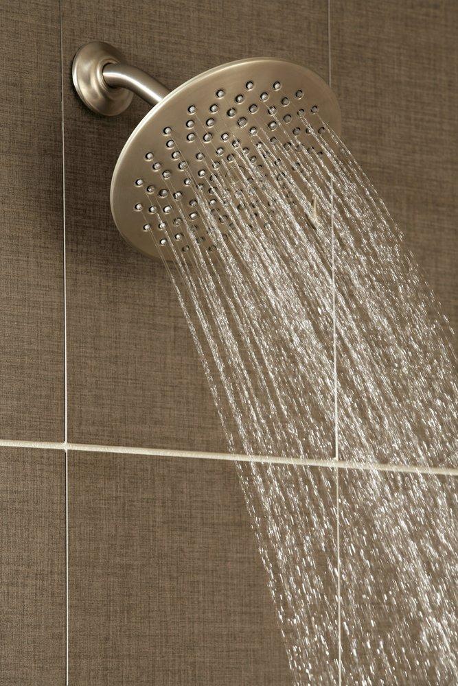 Moen Brushed Nickel Dual Function Full Spray and Concentrated Showerhead 