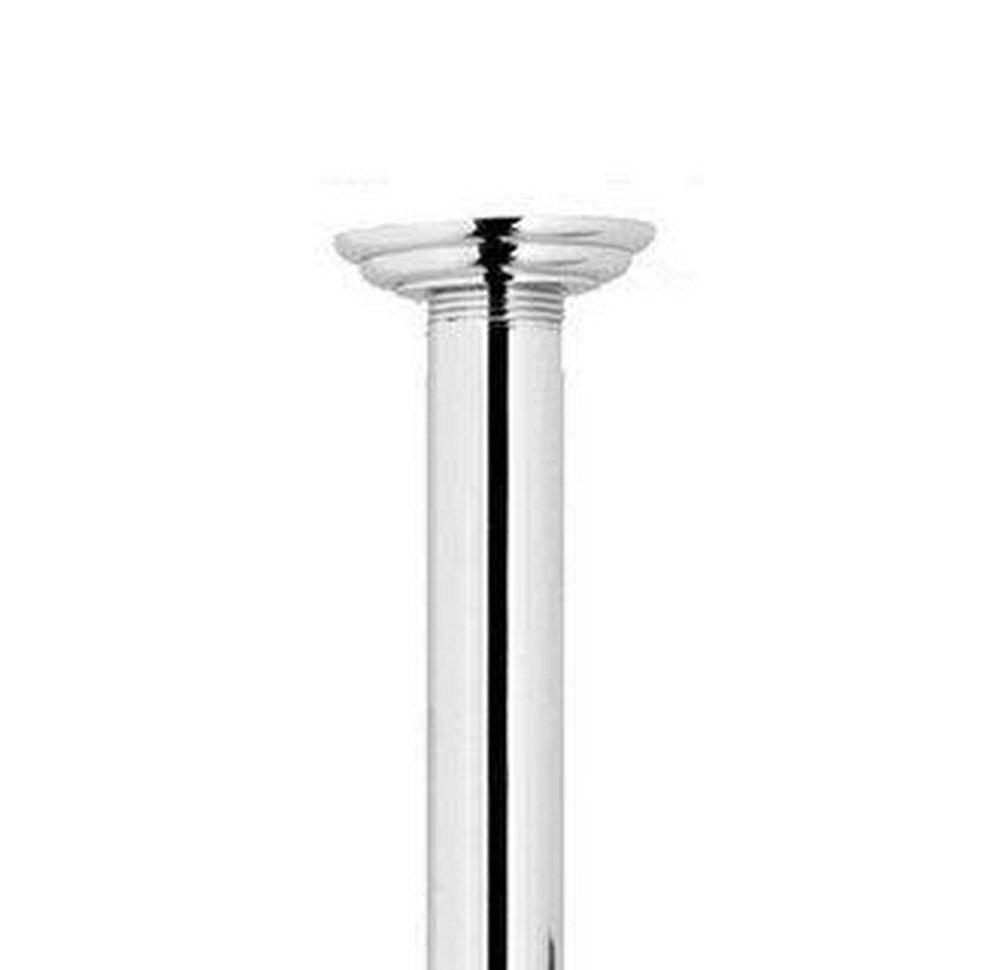Newport Brass Satin Nickel - PVD 1/2 in. IPS Solid Brass Shower Arm and Flange 
