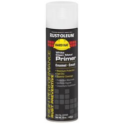 15 oz. Enamel Spray Paint in White Clean Metal Primer