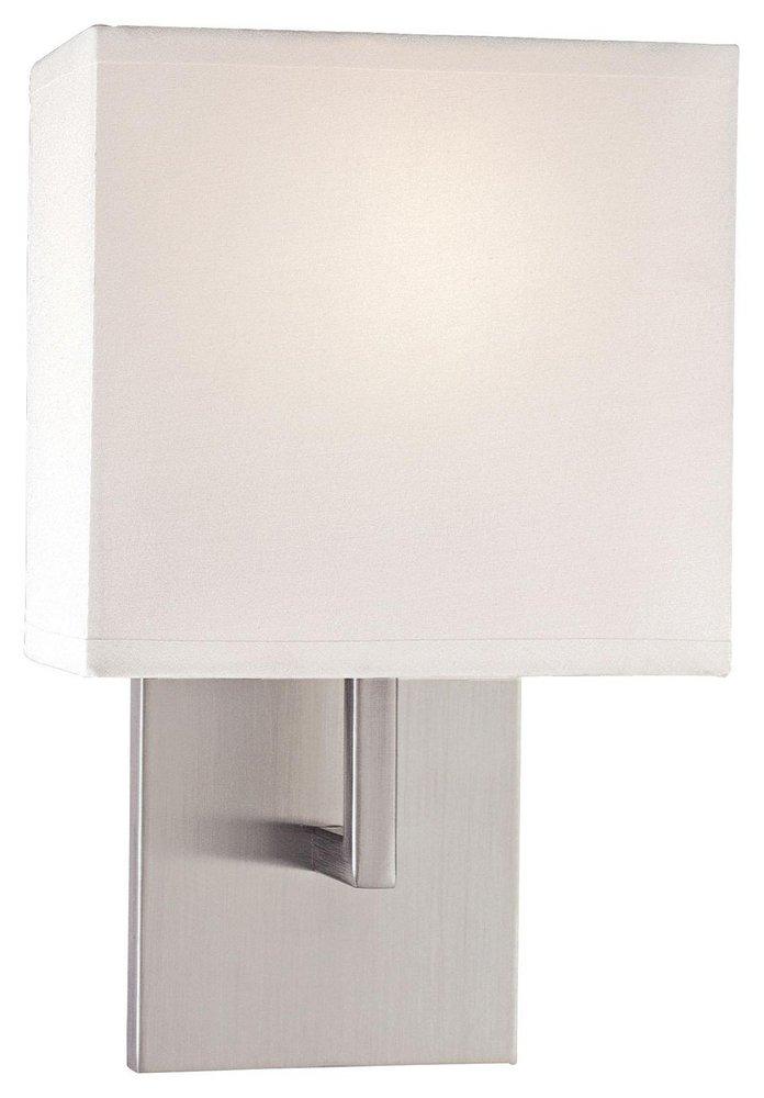 George Kovacs Brushed Nickel 7-1/2 in. 1-Light Wall Sconce 