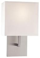 George Kovacs Brushed Nickel 7-1/2 in. 1-Light Wall Sconce 