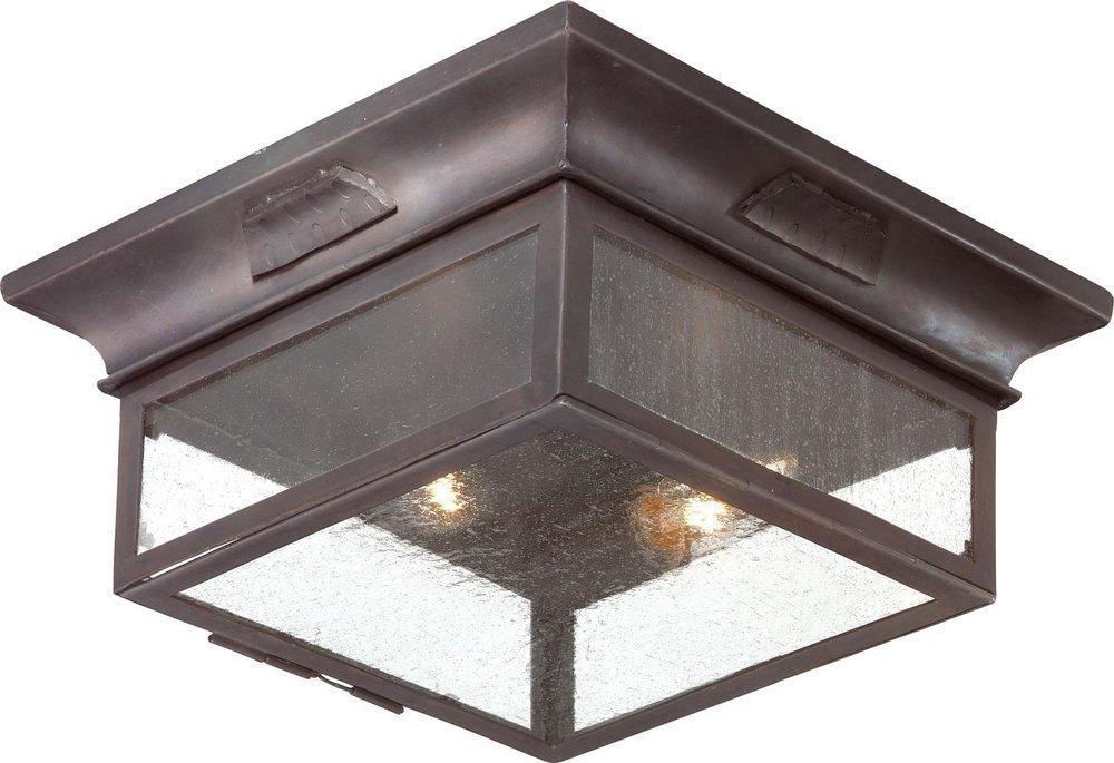 Troy-CSL Lighting Old Bronze 2-60W Medium Base Ceiling Light 