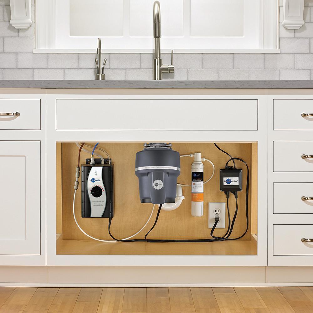 InSinkErator® Grey/Black Continuous Feed Garbage Disposal 