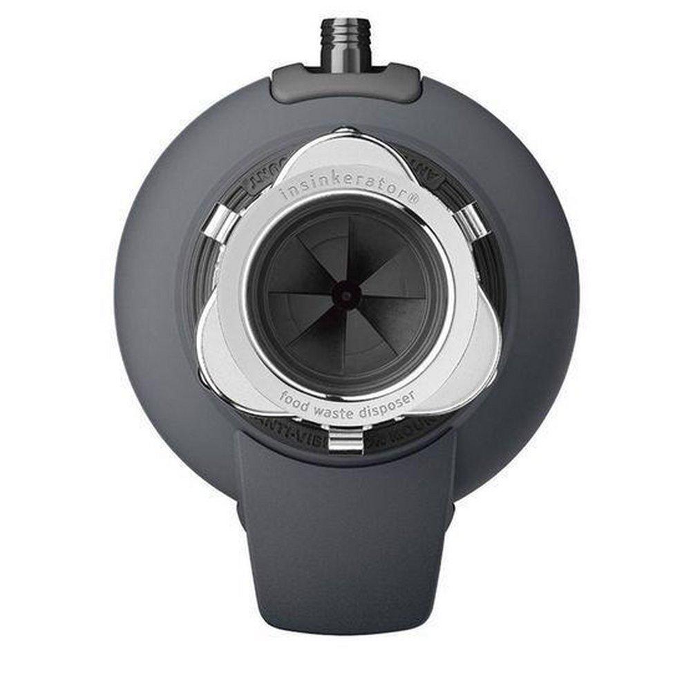 InSinkErator® Black Enamel/Grey Continuous Feed Garbage Disposal with SoundSeal Technology and Bio-Charge Septic Assist 
