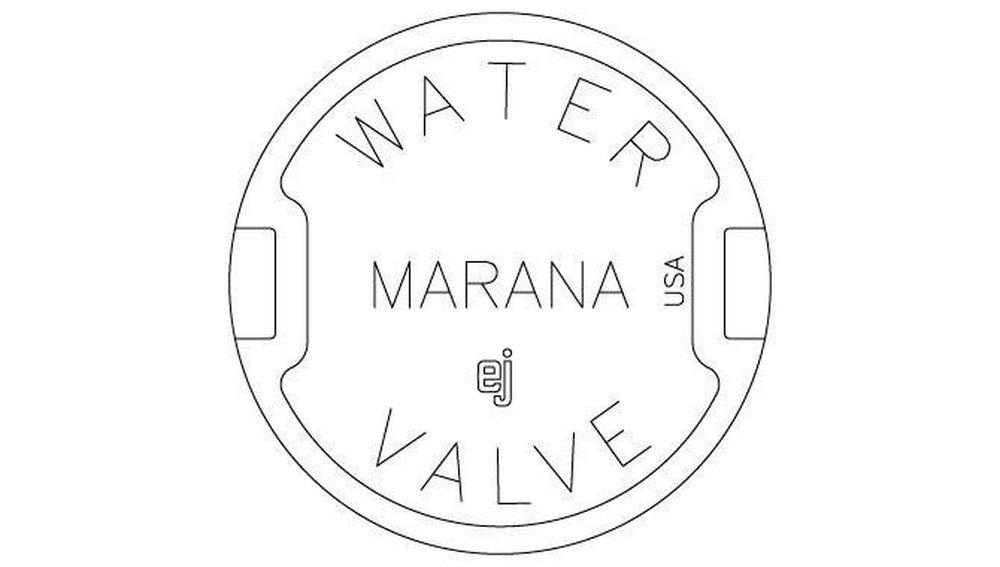 EJ Valve Box Cover Water 
