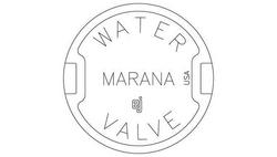 7-19/50 in. Valve Box Cover Water