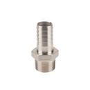 1 in. MNPT x Barbed 316 Stainless Steel Adapter