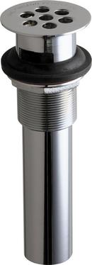 Chicago Faucets Polished Chrome Grid Drain with 1-1/4 in. Tailpiece 