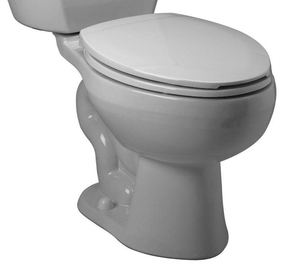 Briggs Plumbing Products White Elongated Toilet Bowl 