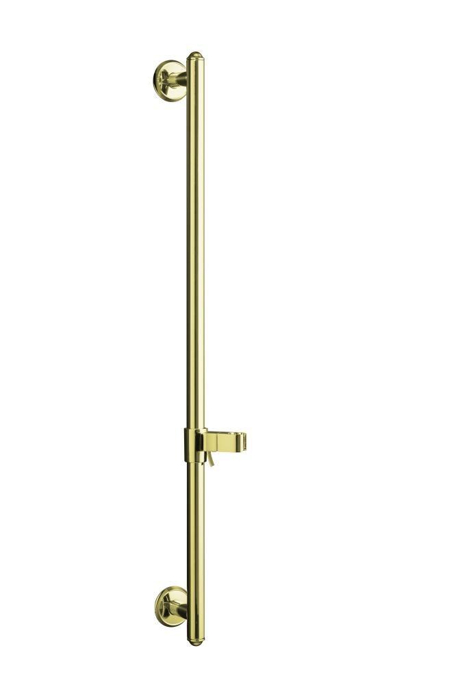 KOHLER Vibrant&reg; French Gold 30 in. Shower Slide Bar 