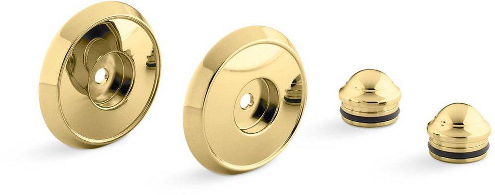 KOHLER Vibrant&reg; Polished Brass Slidebar Trim Kit 