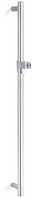 KOHLER Polished Chrome 30 in. Shower Slide Bar 