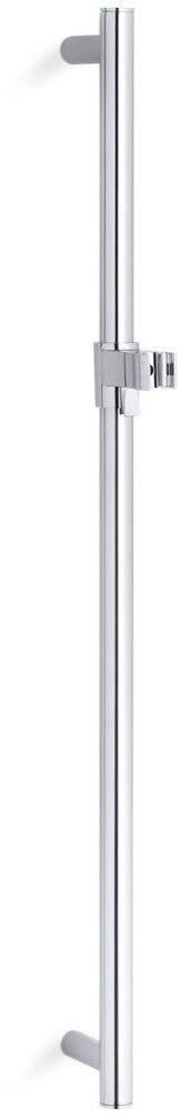 KOHLER Polished Chrome 30 in. Shower Rail 