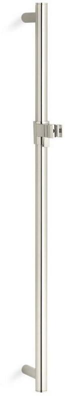 KOHLER Vibrant&reg; Polished Nickel 30 in. Shower Slide Bar 