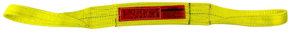 Lift-All&reg; Yellow 23000 lb Plastic Web Sling 