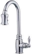 2.5 gpm Deckmount Kitchen Sink Faucet Pull-Down Spout 1/2 in. NPSM Connection with Single Lever Handle in Polished Chrome