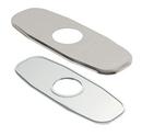 Lavatory Cover Plate in Brushed Nickel