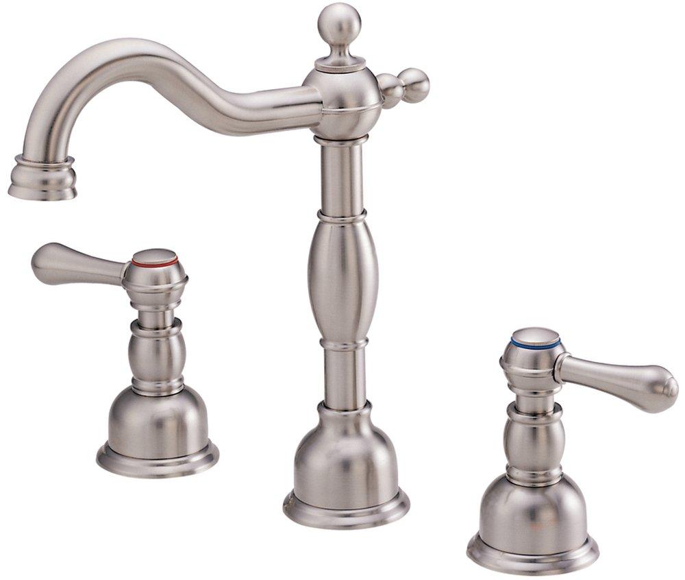 Gerber Plumbing Brushed Nickel 3-Hole Roman Tub Faucet Trim with Double Lever Handle 
