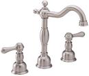 Gerber Plumbing Brushed Nickel 3-Hole Roman Tub Faucet Trim with Double Lever Handle 