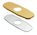 4 in. Centerset Lavatory Cover Plate Polished Brass