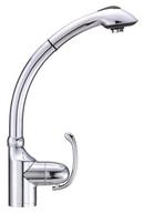 2.5 gpm 1-Hole Single Lever Handle Pull-Out Spout Kit in Polished Chrome