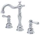 3-Hole Roman Tub Faucet Trim with Double Lever Handle in Polished Chrome