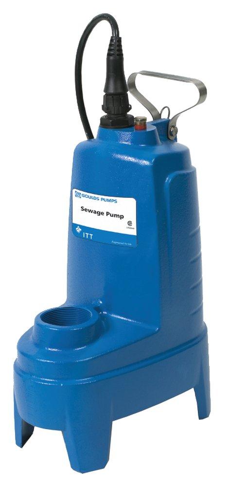 Goulds Water Technology 1-Phase Submersible Sewage Pump 
