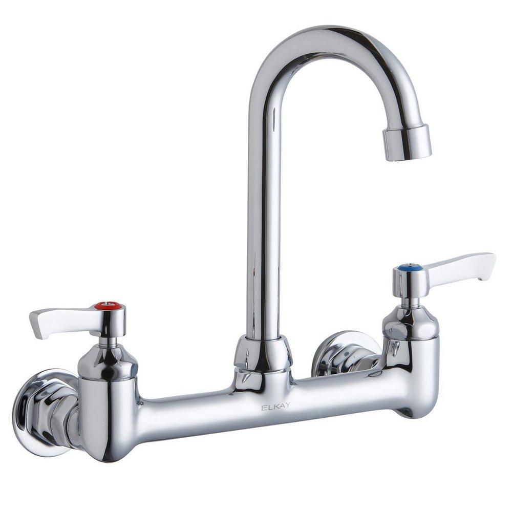 Elkay Buffed Satin 17 x 16 in. Stainless Steel complete Hand Wash Sink 