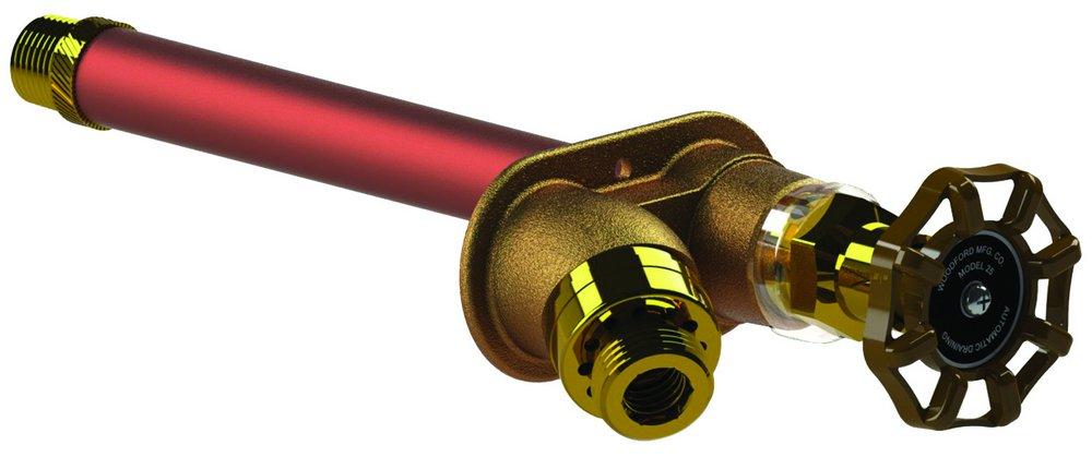 Woodford Manufacturing Brass 3/4 in. Non-Freeze Anti-Siphon Wall Faucet 