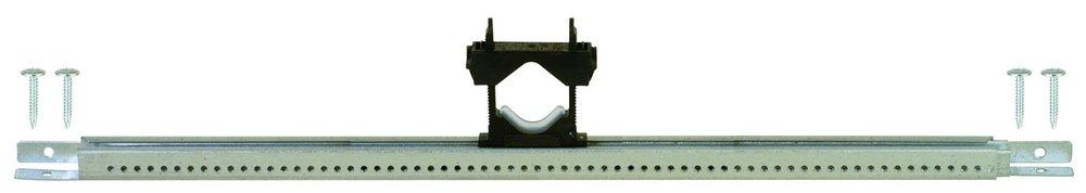 Sioux Chief 26 in. 150 lb. Zinc plated Galvanized Steel Universal Bracket with 1-Touchdown Nylon Clamp 