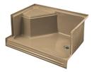 48 in. Rectangle Shower Base in Mexican Sand